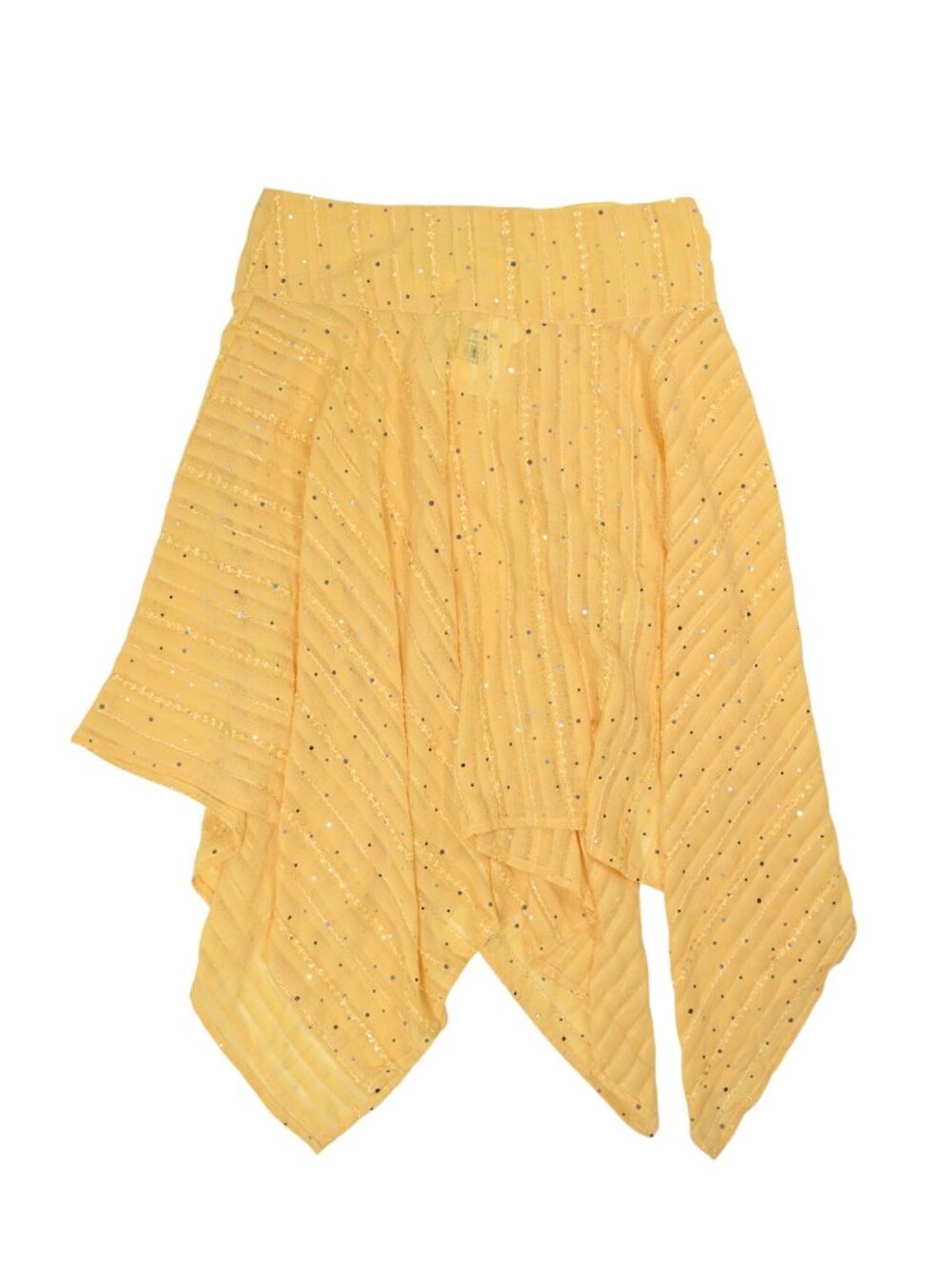 Runaway The Label Azura Handkerchief Midi Skirt in Honey